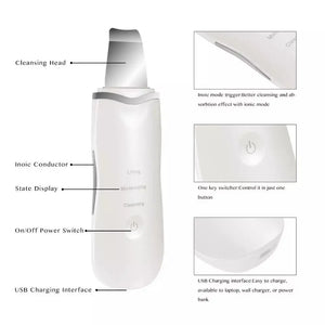 Electric Facial Dead Skin Sonic Cleaning Portable