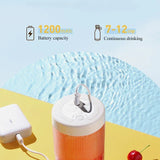 Electric Portable Blender Bottle Usb Rechargeable Fresh Juice Maker Cup