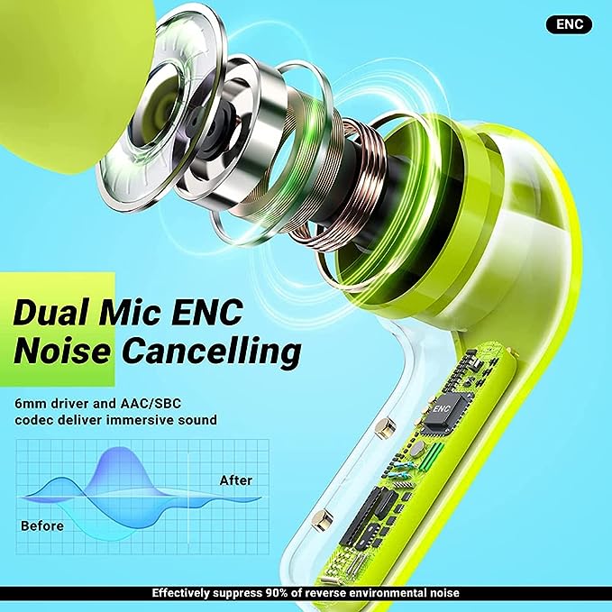 T6 Crystal Wireless Earphones